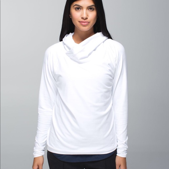 lululemon athletica Tops - Lululemon Healthy Heart pullover white